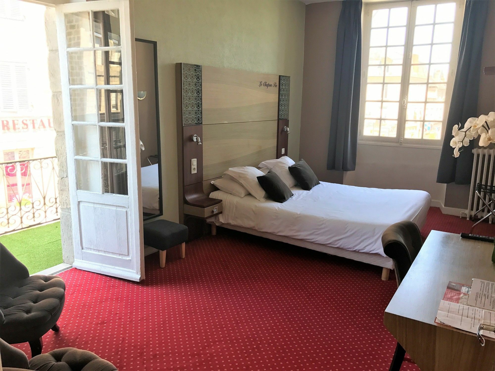 בריב-לה-גייארד Citotel Hotel Le Chapon Fin מראה חיצוני תמונה